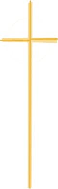 Slender Gold Cross