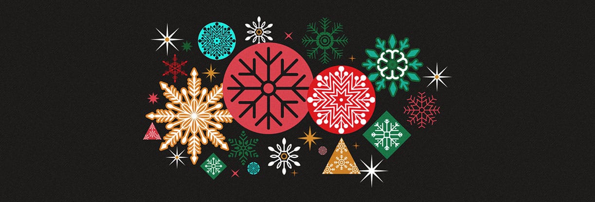Merry Christmas & Happy New Year: Web Banner