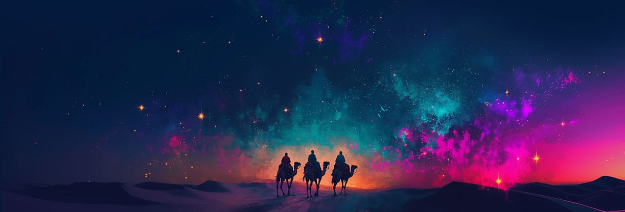 The Journey of the Wise Men: Web Graphic