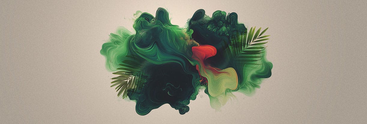 Palm Sunday Swirl: Web Banner