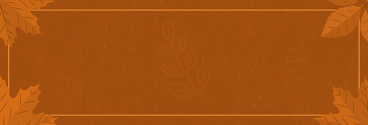 We Are Grateful (Happy Thanksgiving): Web Banner