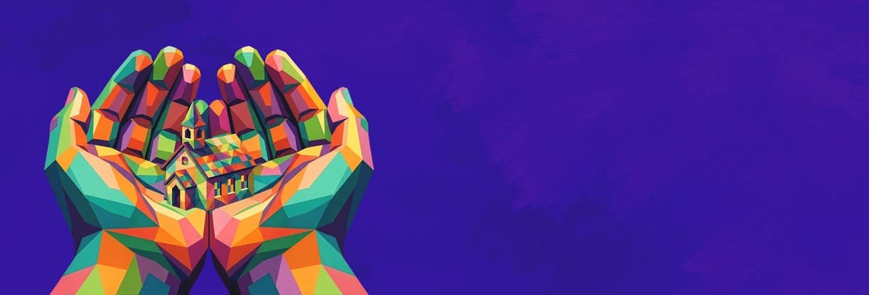One Body Vibrant Mosaic: Web Banner