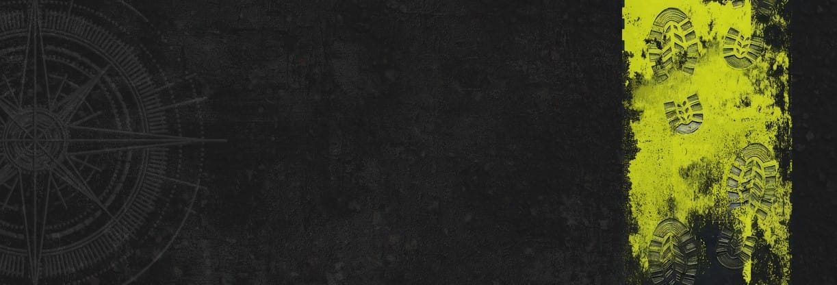 Sent Compass Footprints: Web Banner
