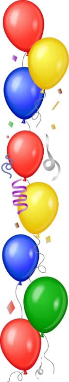 Bold Balloon Border