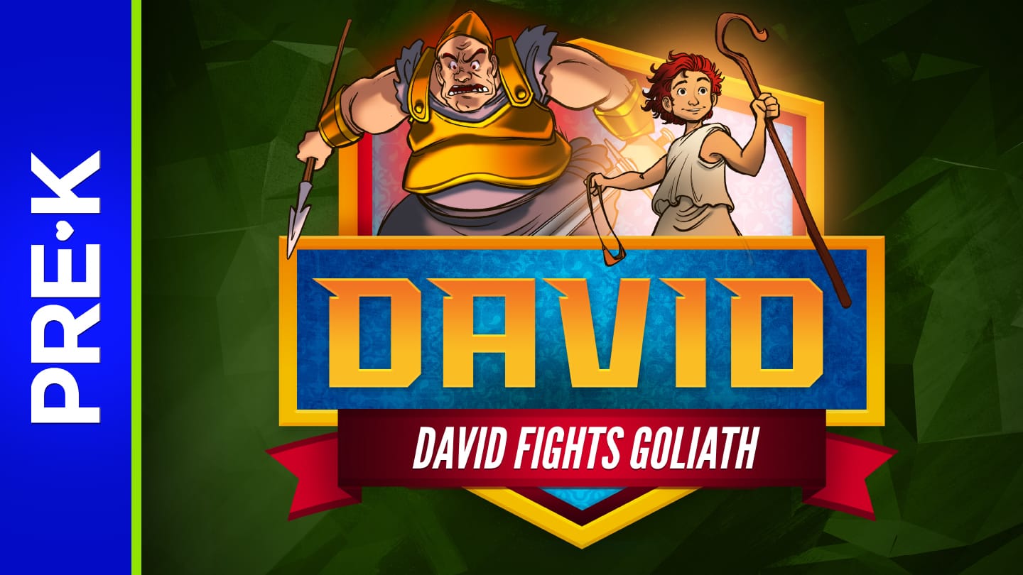 1 Samuel 17 David and Goliath Preschool Bible Video