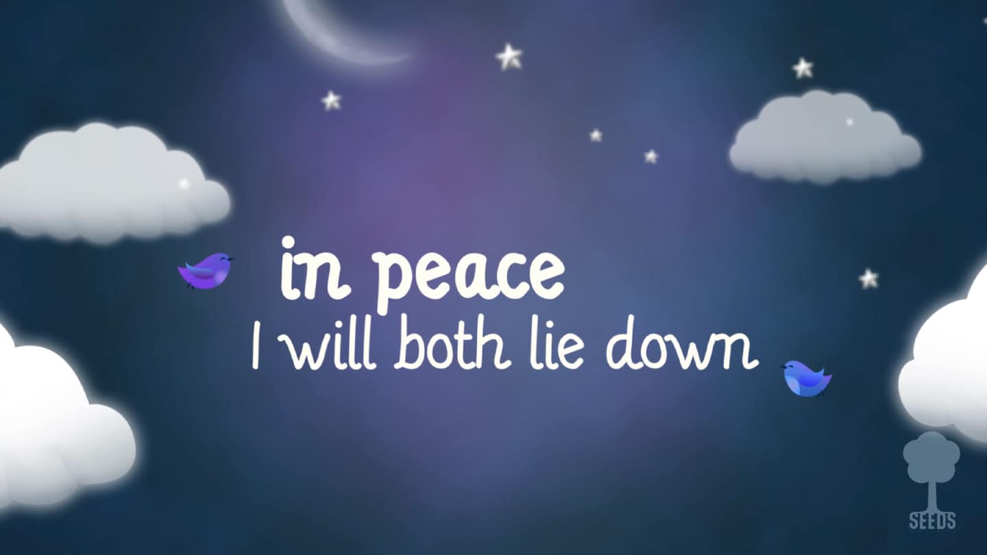 Peaceful Lullaby Preschool Worship Video