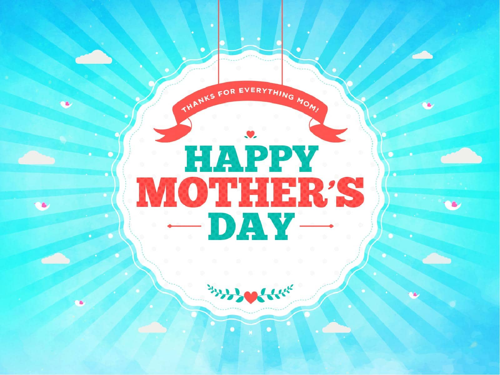 Happy Mother's Day Spring Church PowerPoint