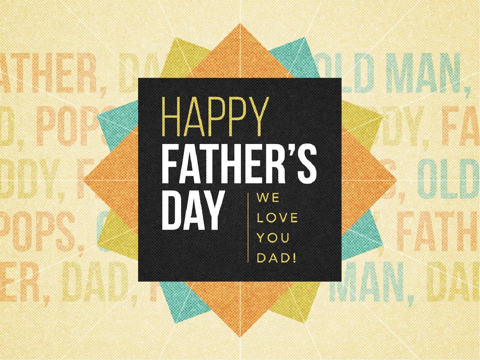 Happy Father's Day Love Church PowerPoint
