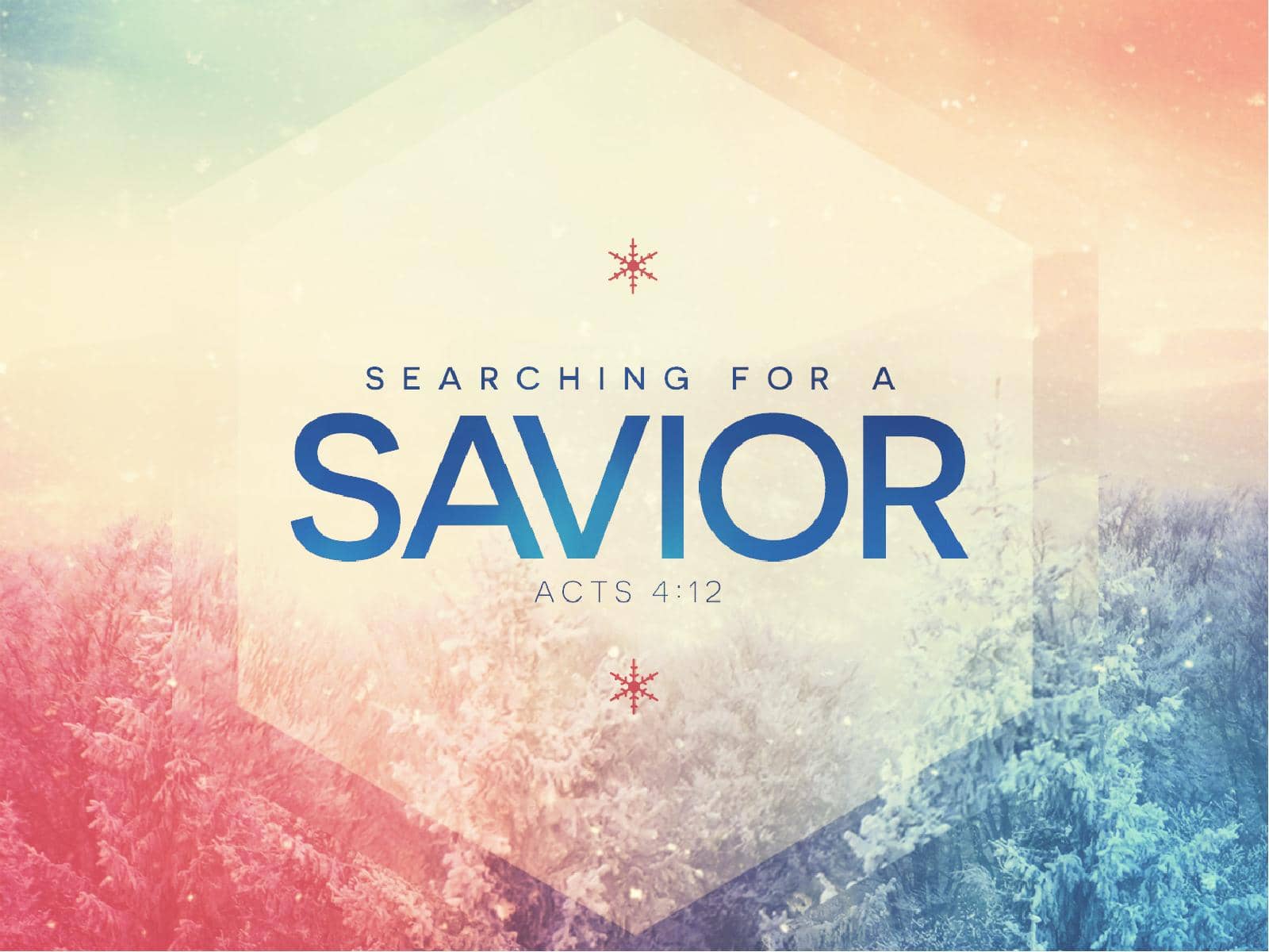 Searching for a Savior Christian PowerPoint