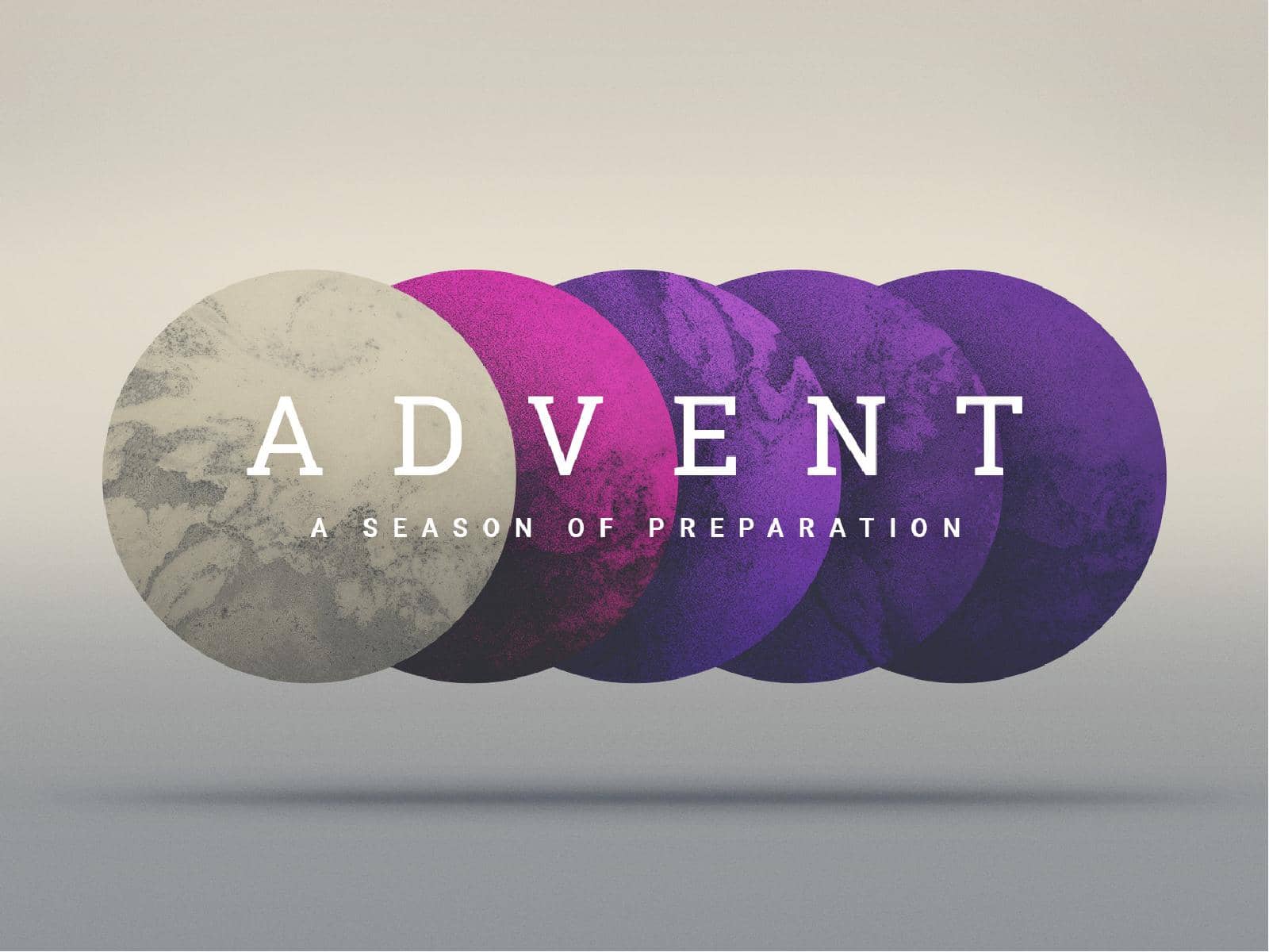 Advent Season of Preparation PowerPoint Template