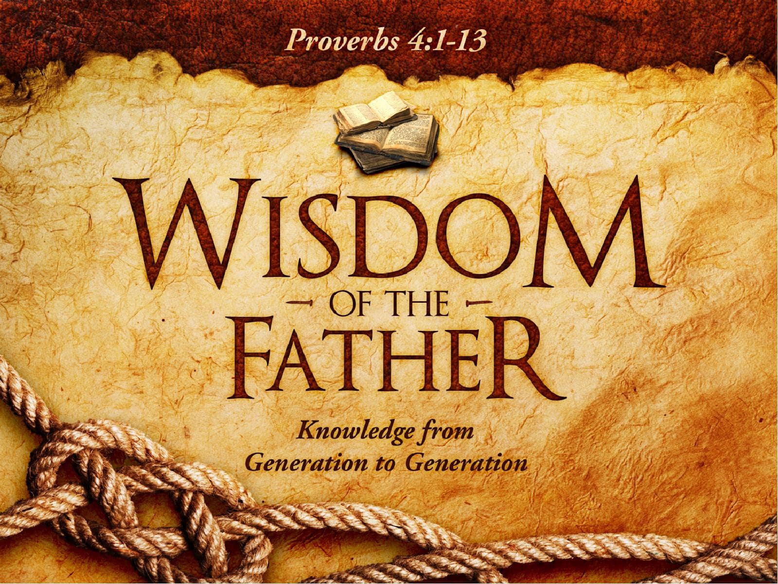 Wisdom Of The Father PowerPoint Template