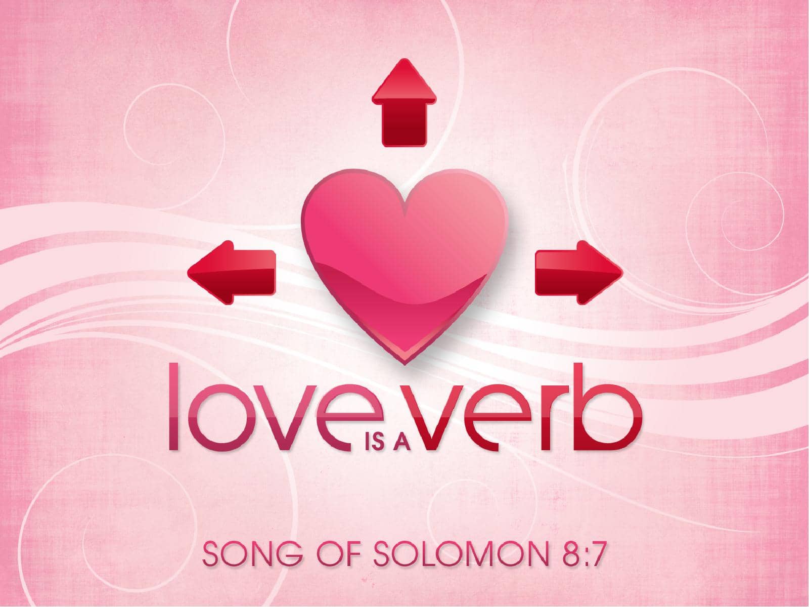 Love is a Verb Valentines PowerPoint