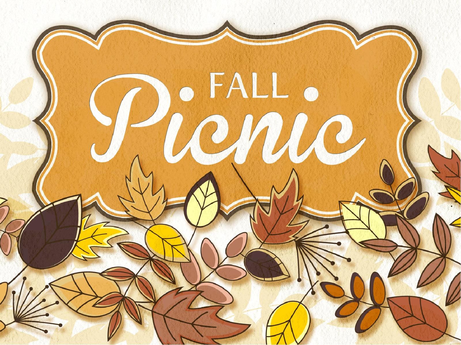 Fall Picnic Church PowerPoint