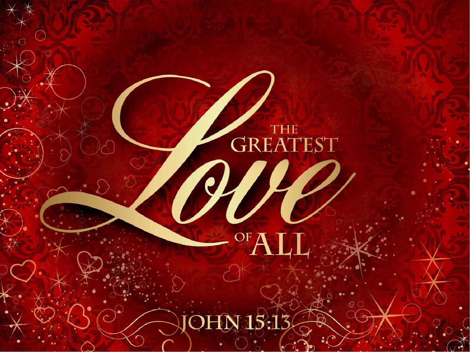 Greatest Love Valentines Day PowerPoint Template