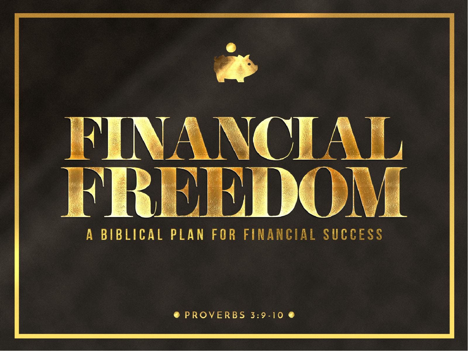 Financial Freedom Sermon PowerPoint Template