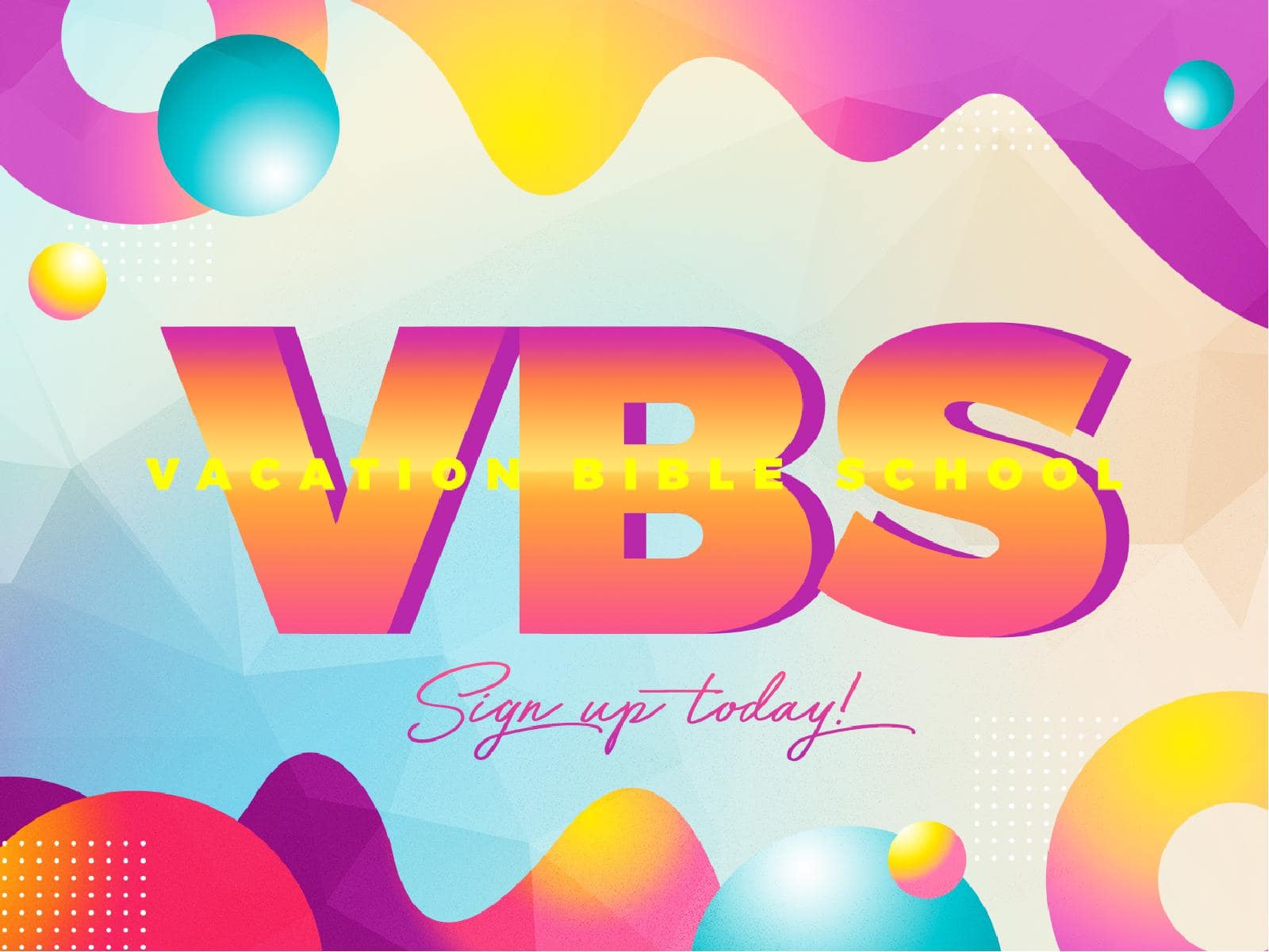 VBS Bubble Church PowerPoint
