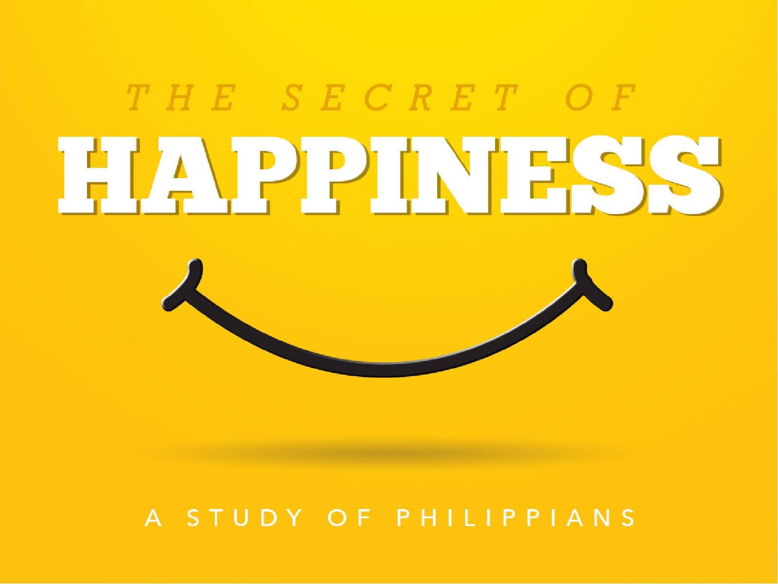 Secret of Happiness Religious PowerPoint