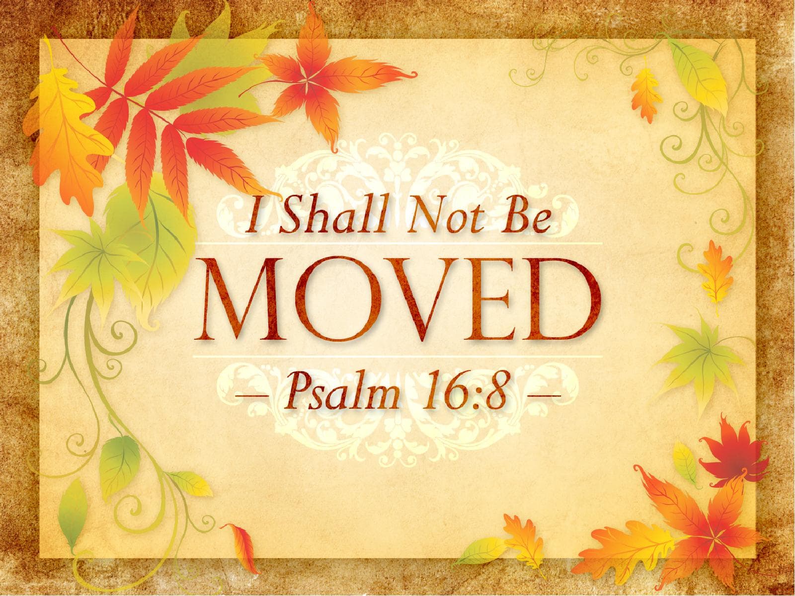 Unmovable PowerPoint Sermon Template