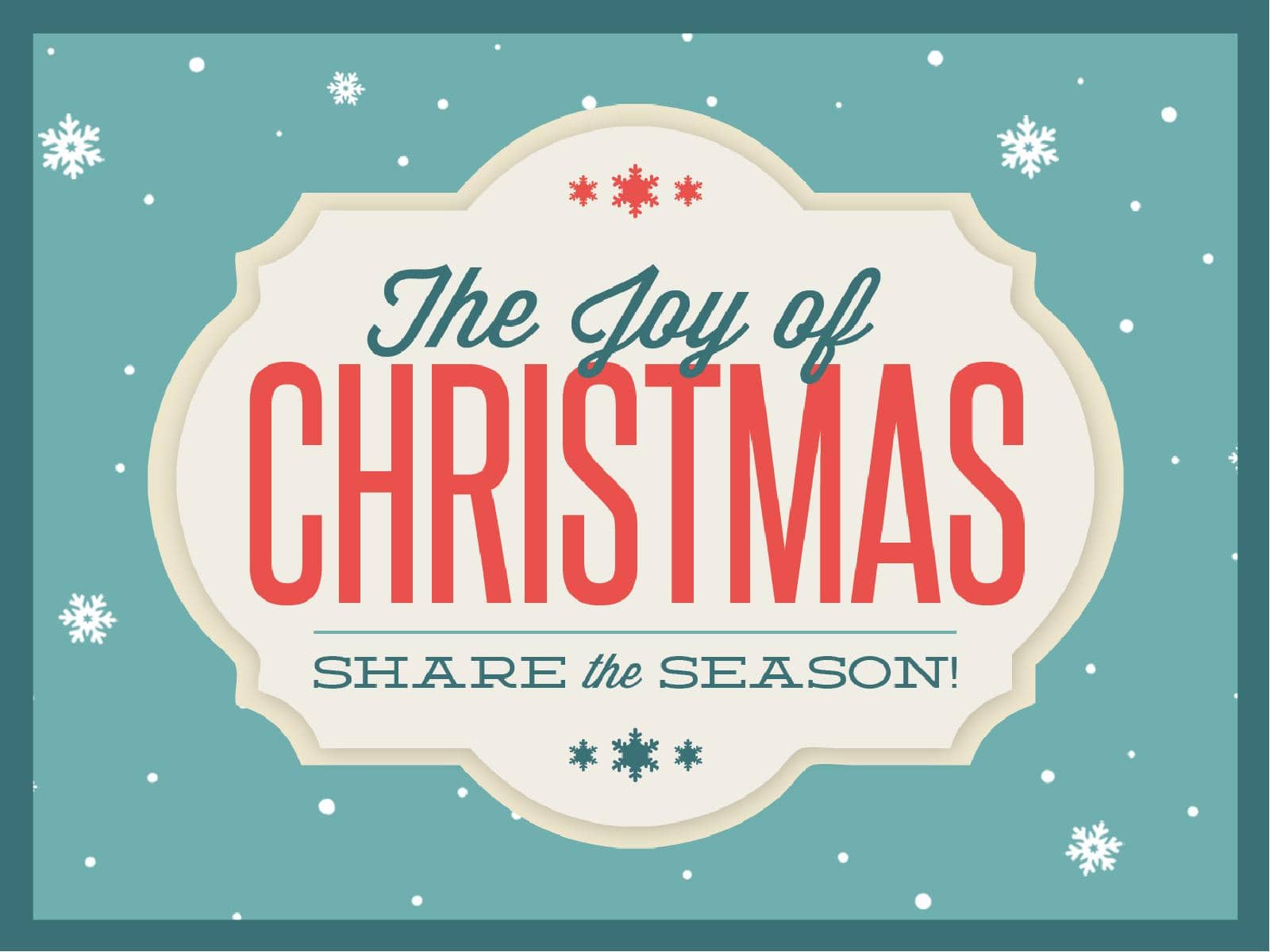The Joy of Christmas Ministry PowerPoint