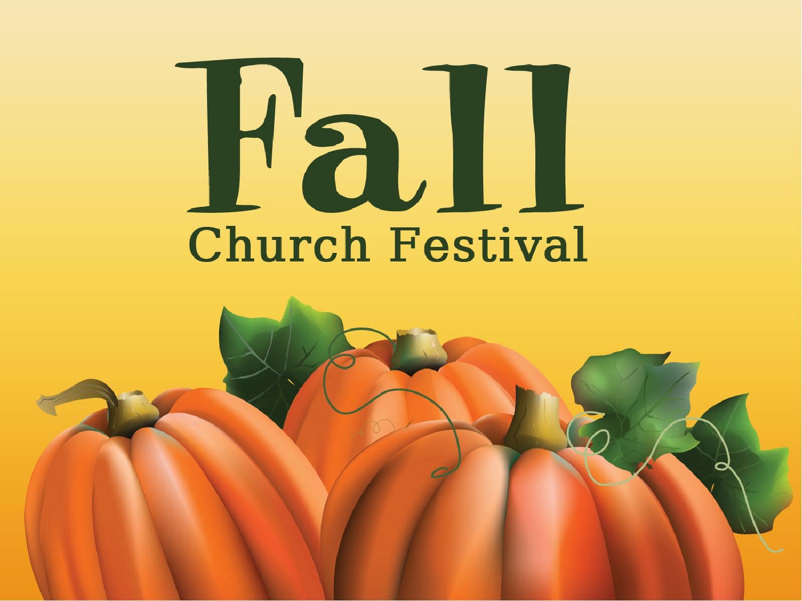 Fall Church Festival Church PowerPoint