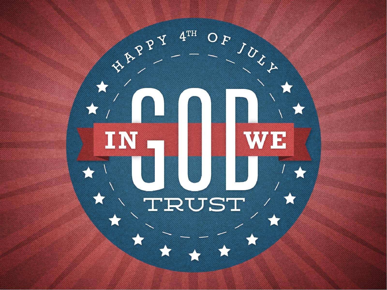 In God We Trust Graphics for Church