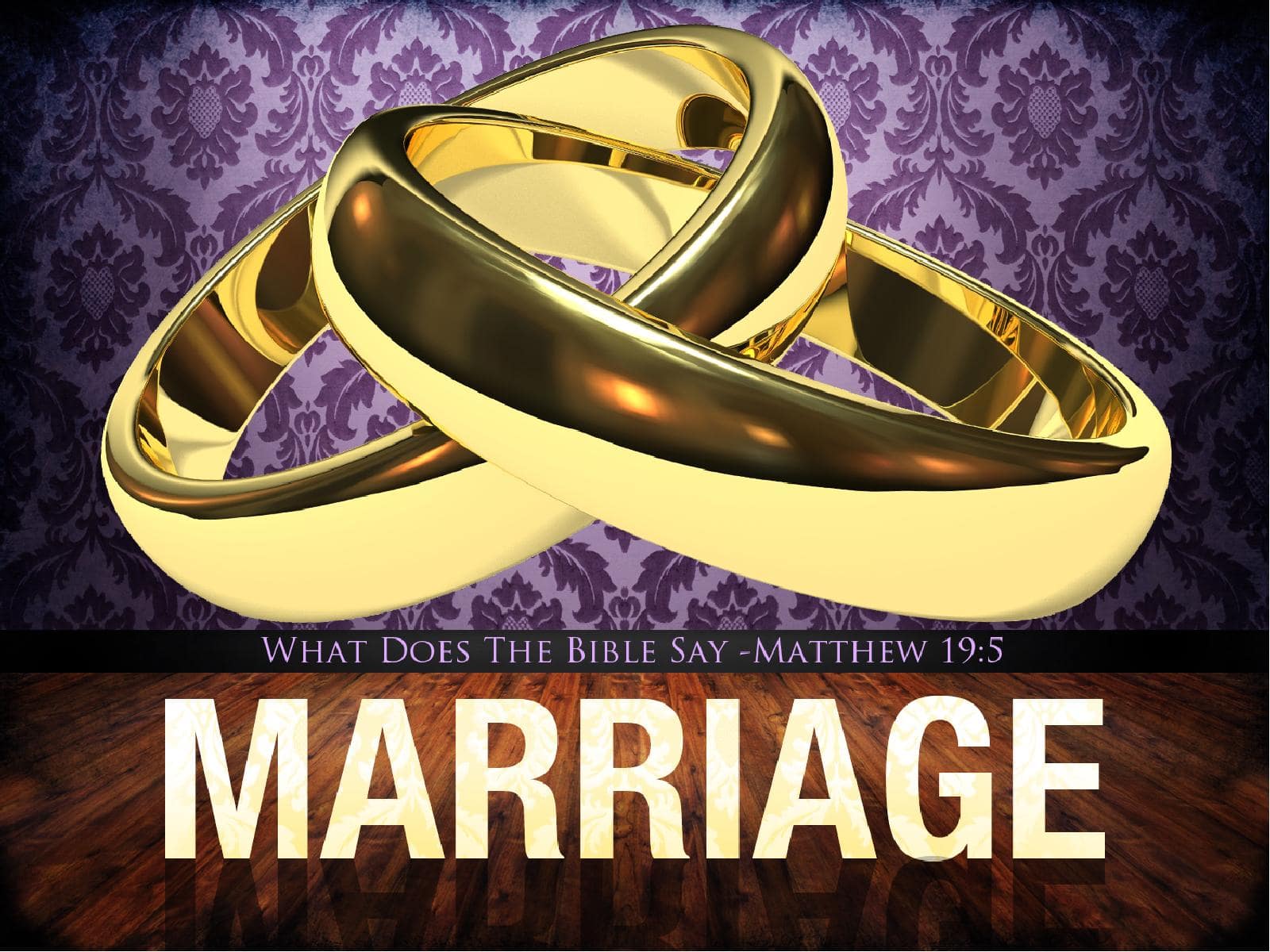 Marriage PowerPoint Sermon