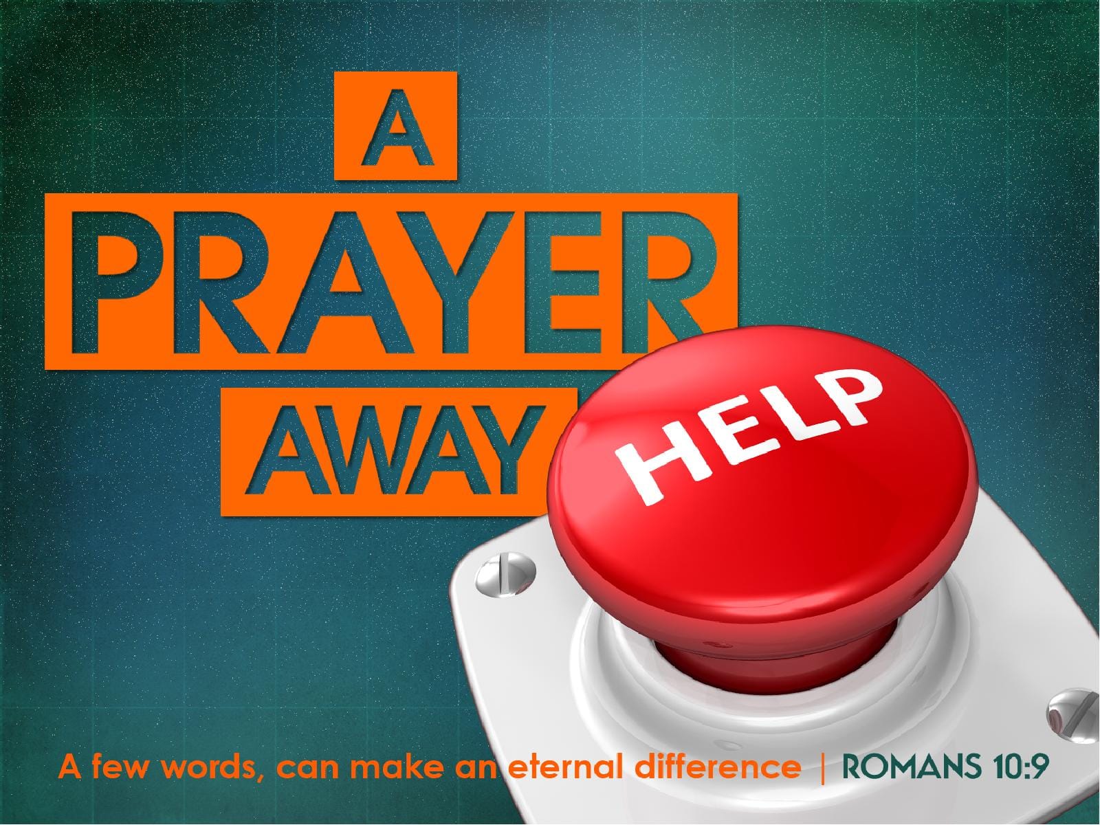A Prayer Away PowerPoint Template