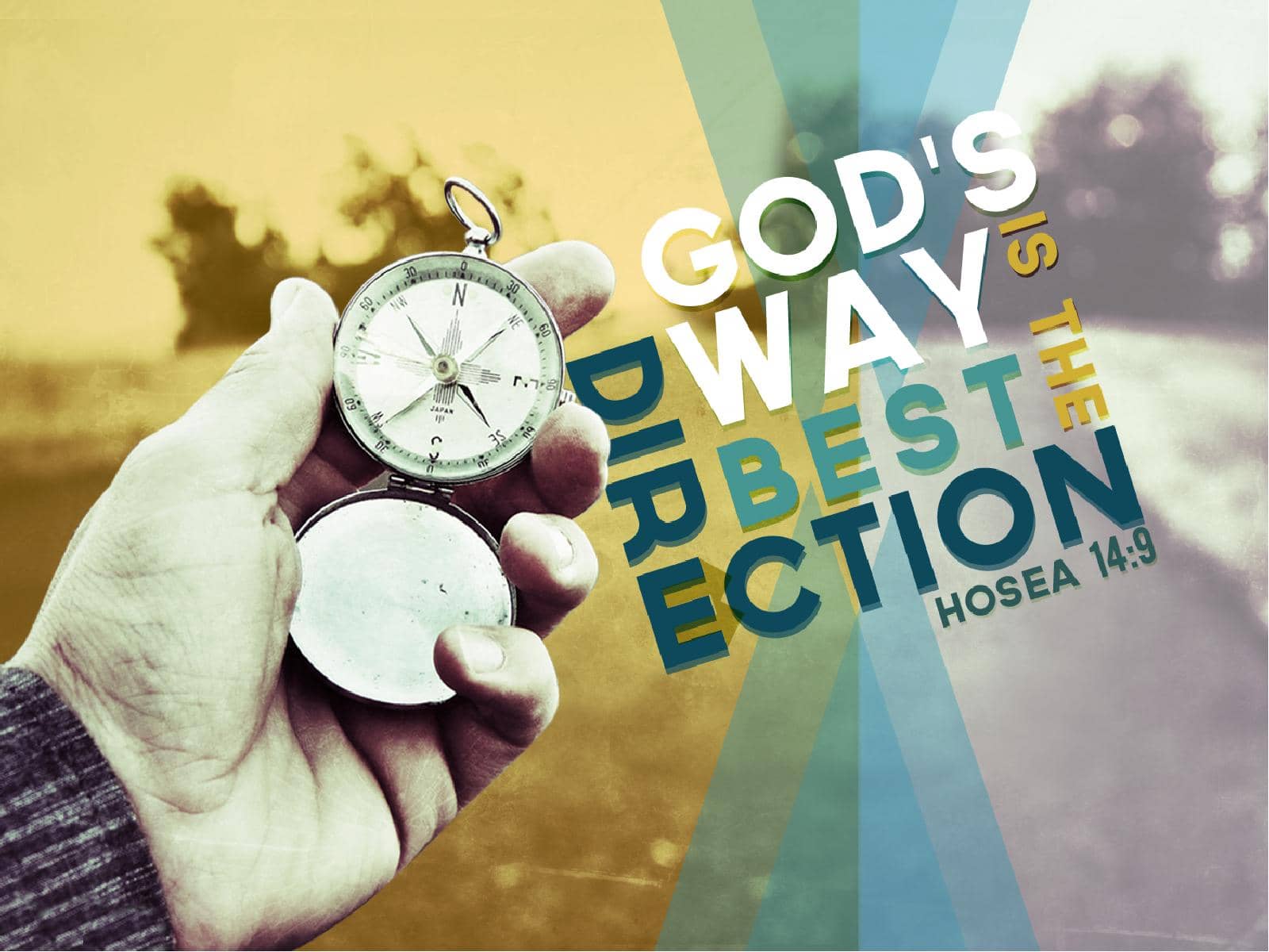 Hosea 14:9 Sermon PowerPoint Template