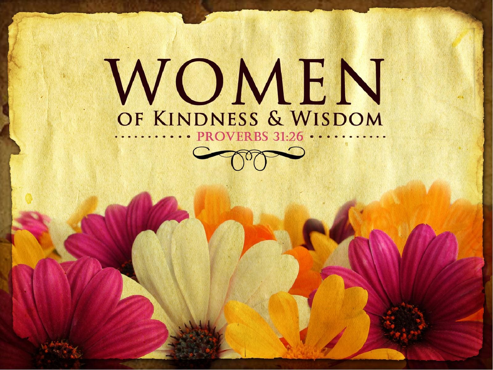 Women of Wisdom Church PowerPoint