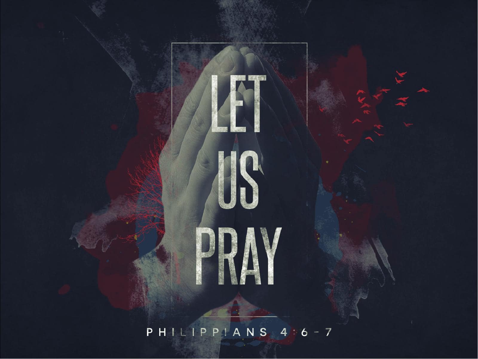 Let Us Pray Church Sermon PowerPoint