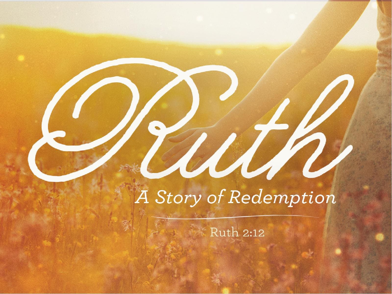 Ruth The Story of Redemption Sermon Powerpoint