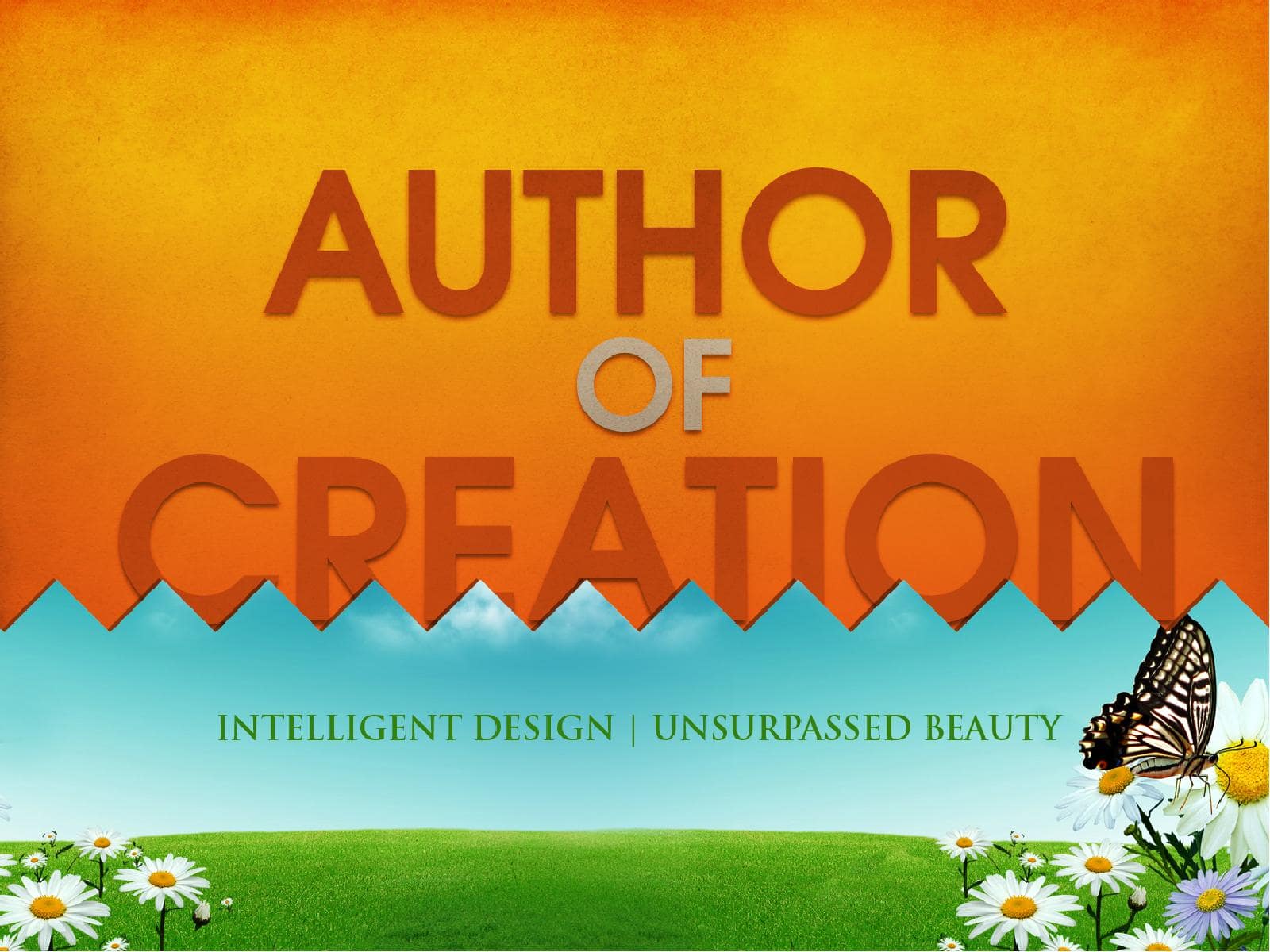 Author of Creation PowerPoint Sermon
