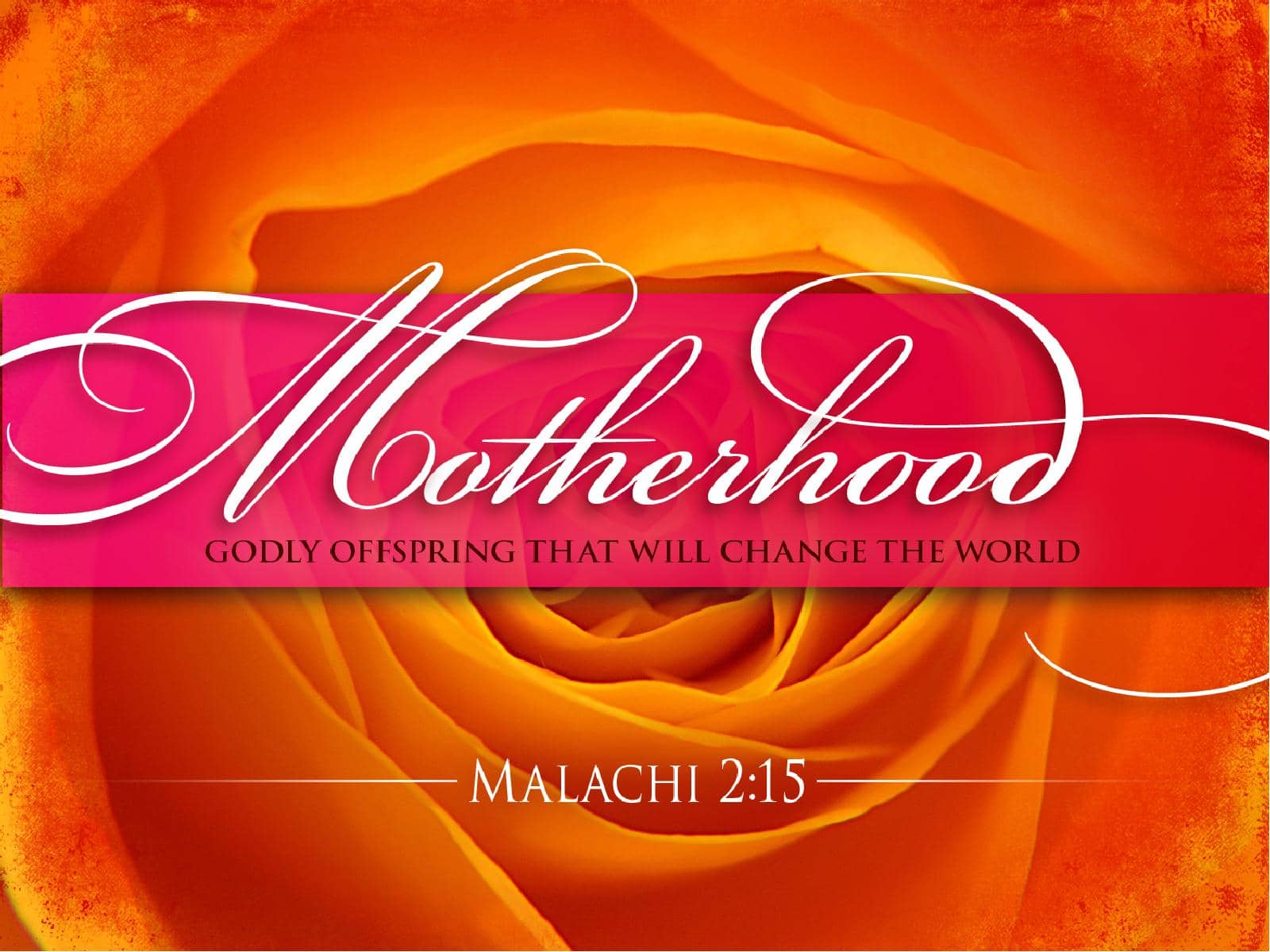 Motherhood PowerPoint Sermon