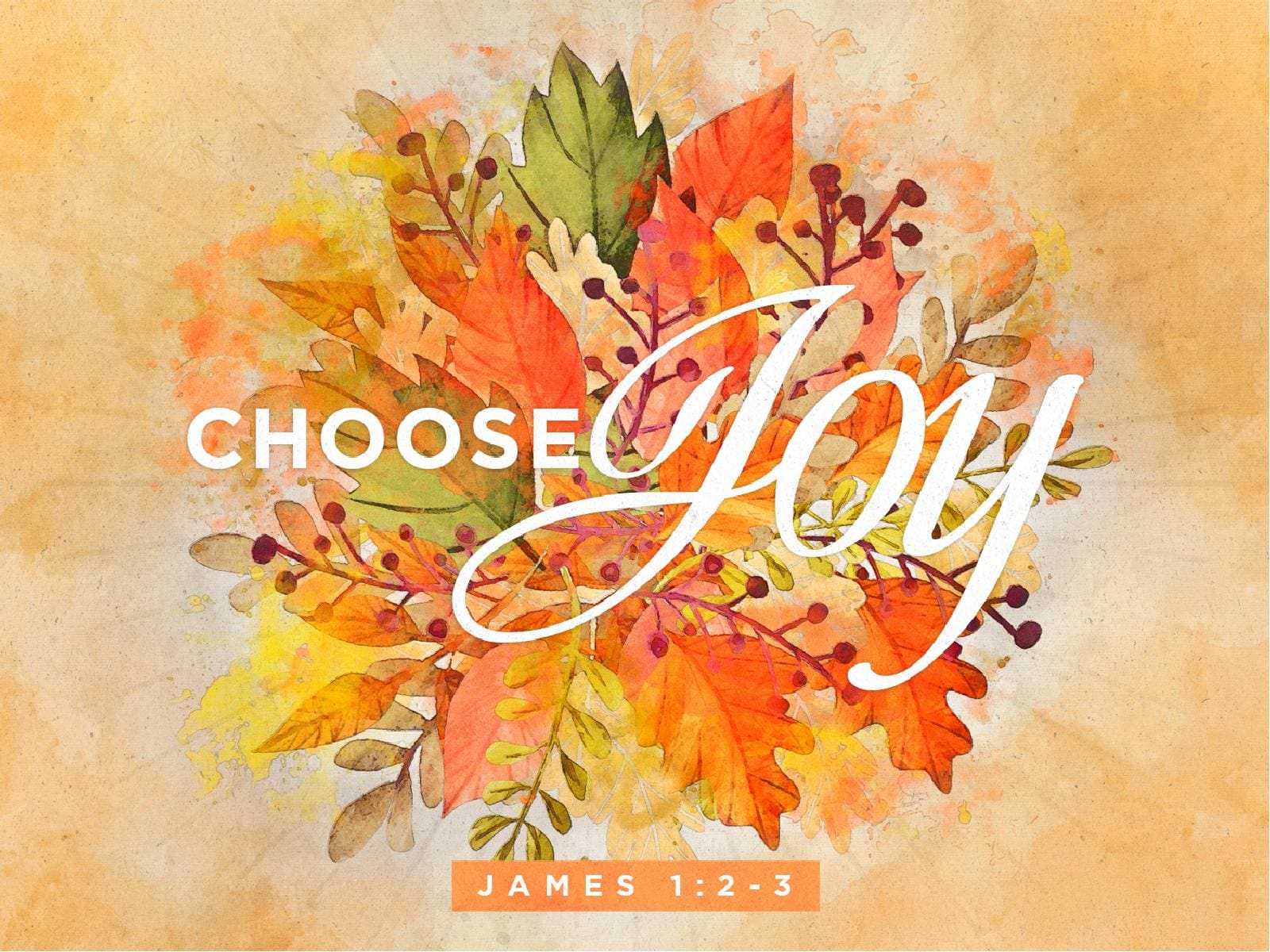 Choose Joy Sermon PowerPoint
