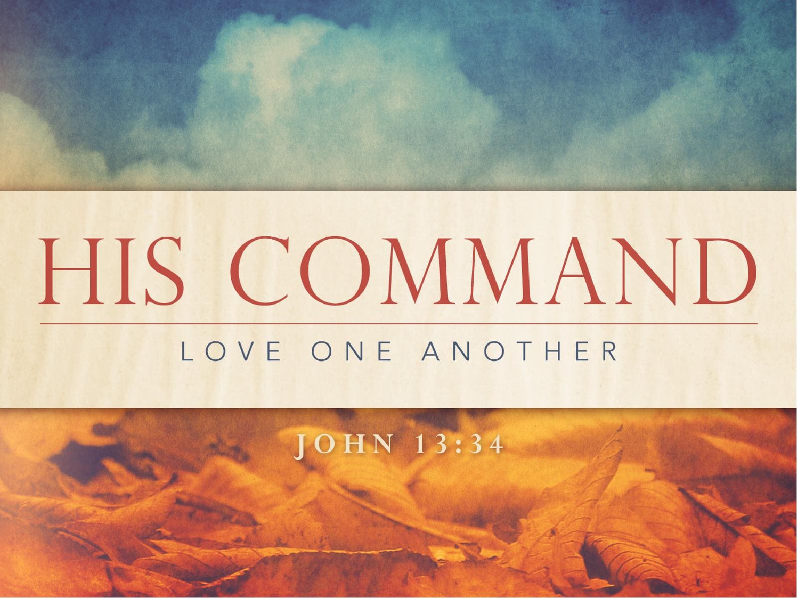His Command Christian PowerPoint