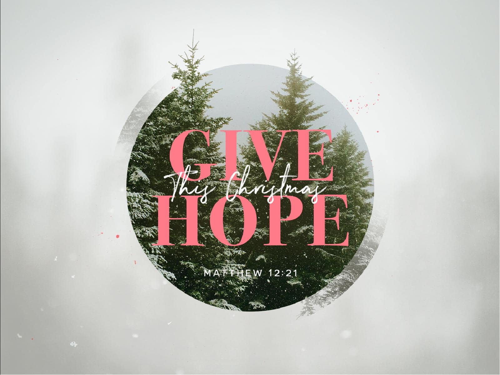 Give The Gift Of Hope Christmas PowerPoint