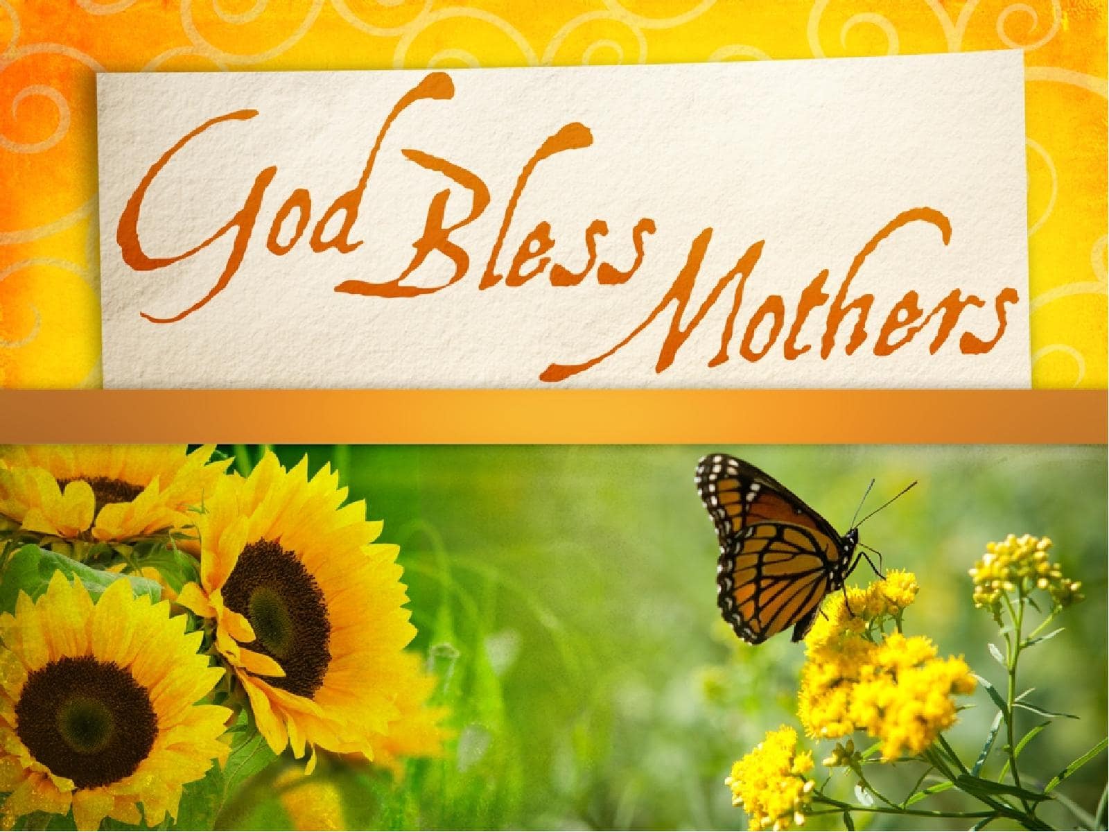 God Bless Mothers PowerPoint