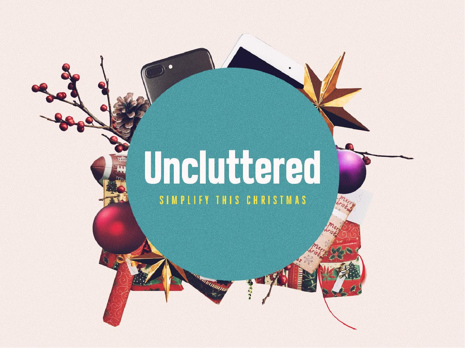 Uncluttered Christmas Church PowerPoint