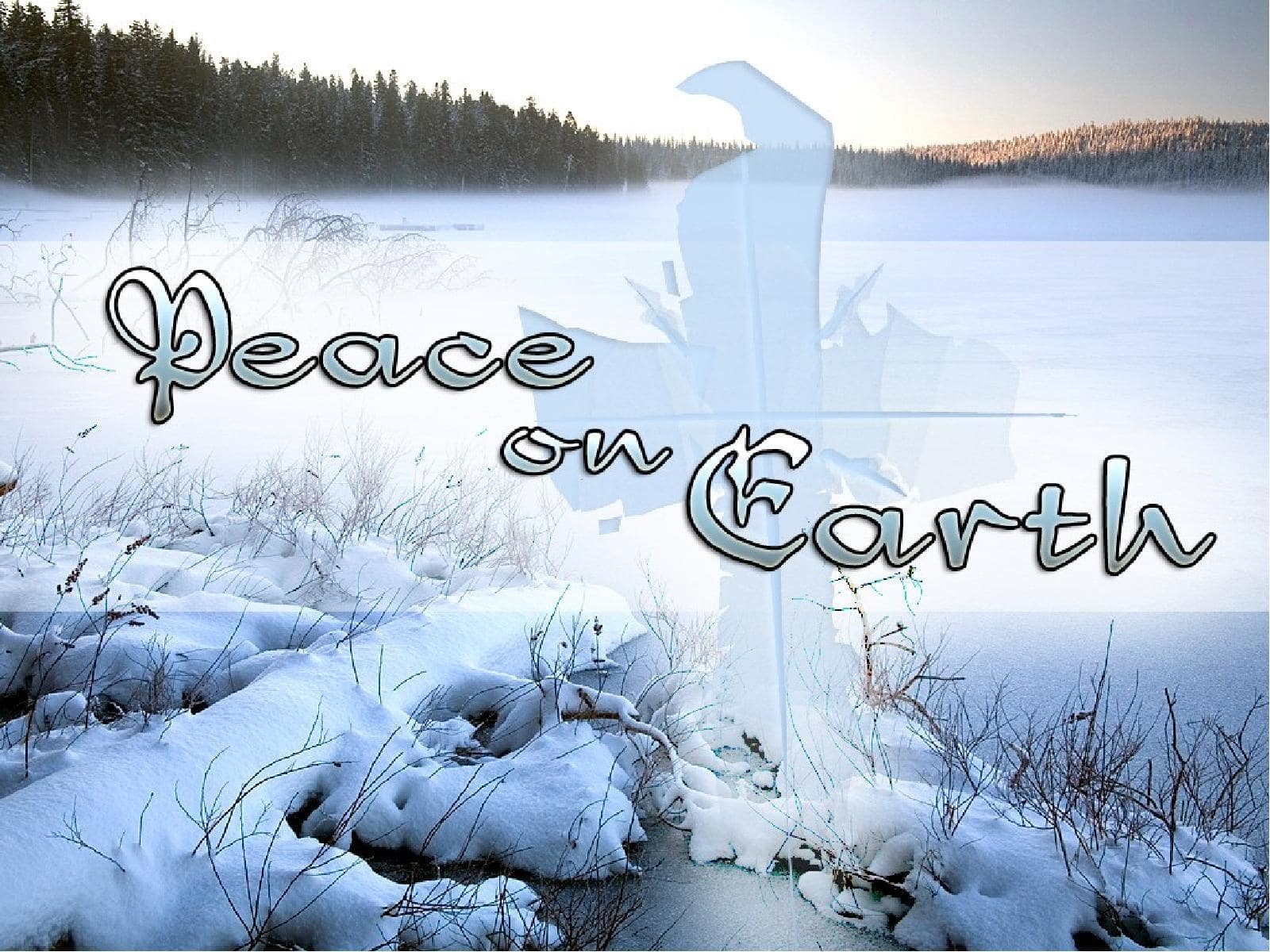 Winter, Peace on Earth, and a Cross