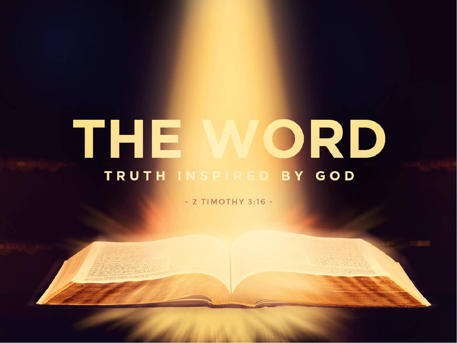 The Word of God Bible PowerPoint