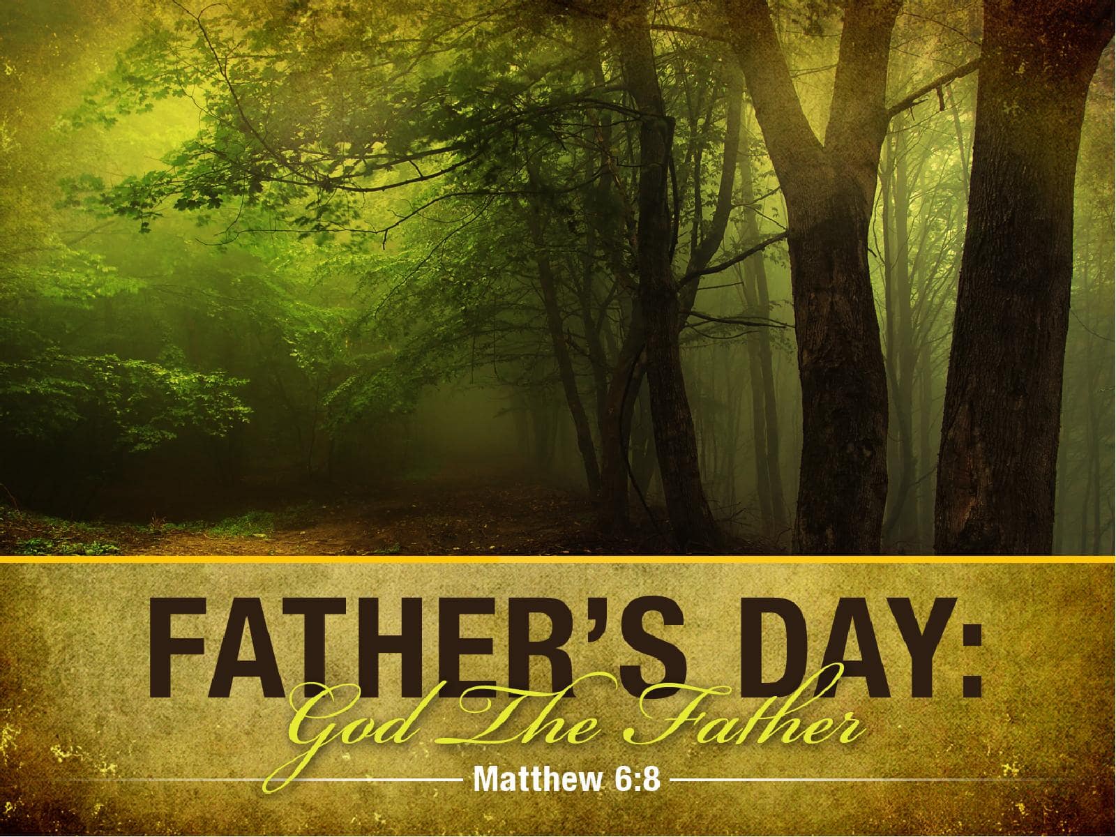 Father's Day Church PowerPoint Template
