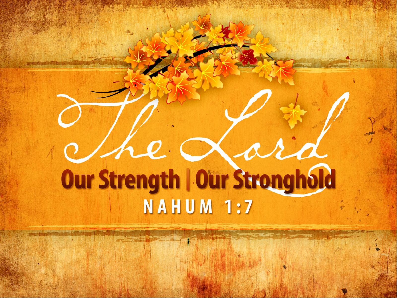 Strength and Stronghold PowerPoint
