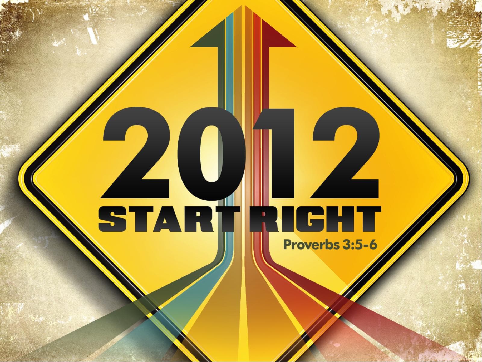Start Right PowerPoint Template