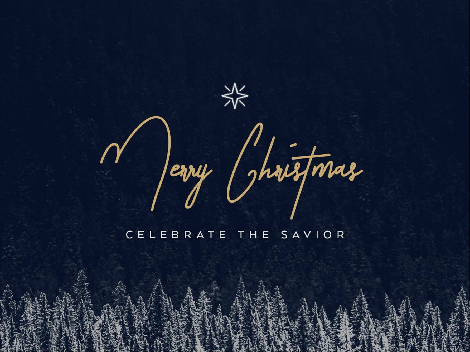 Winter Christmas Sermon PowerPoint