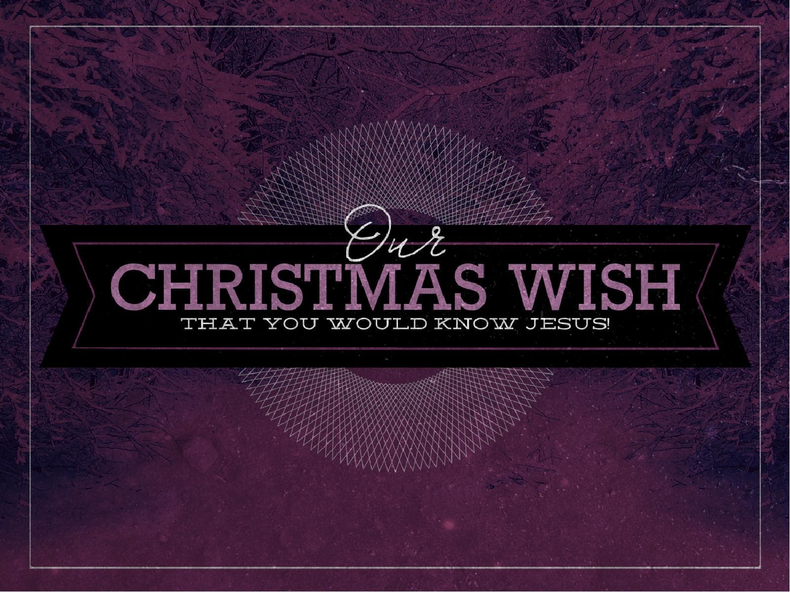 Our Christmas Wish Ministy PowerPoint