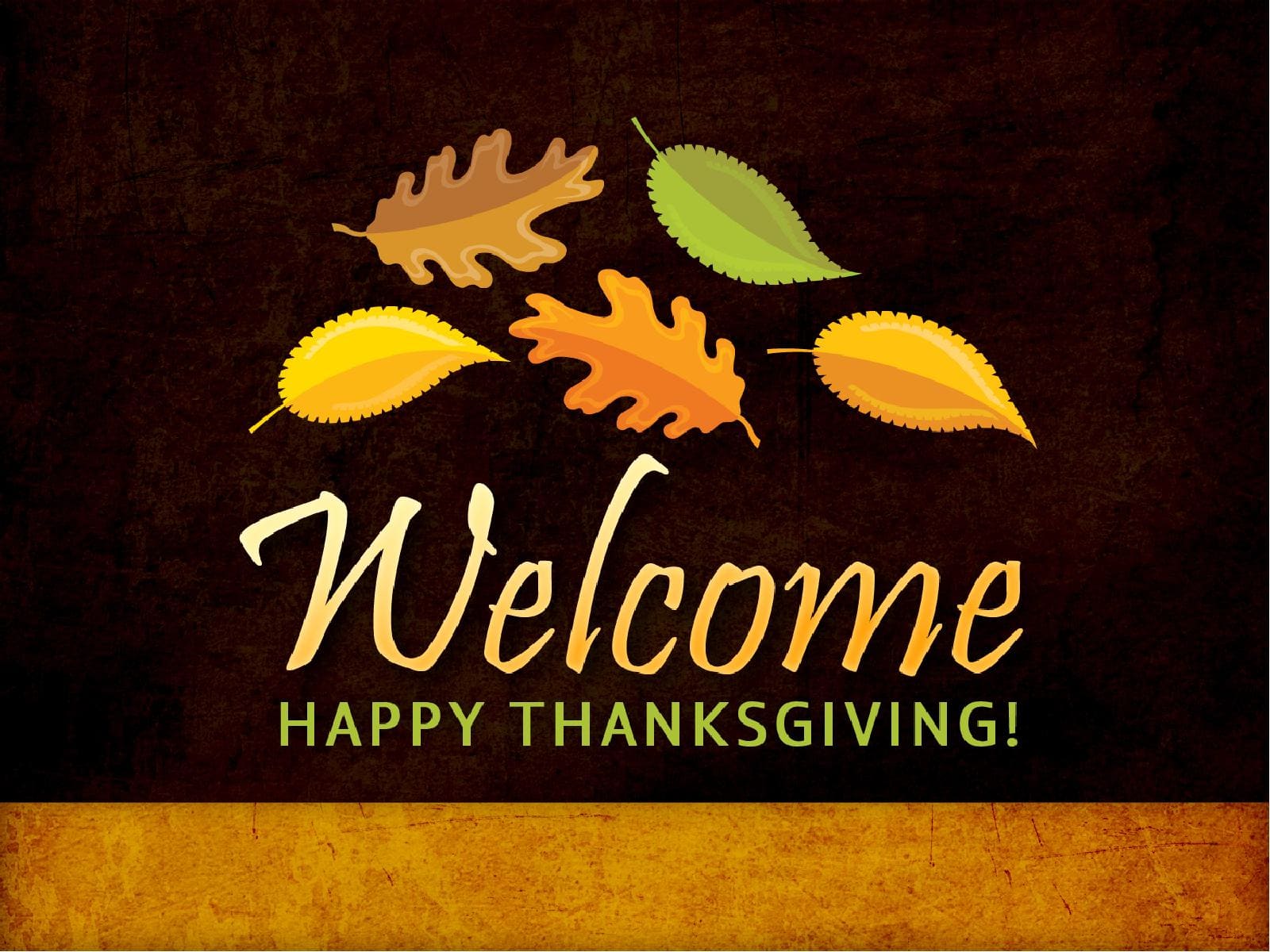 Leaves Falling Thanksgiving PowerPoint Sermon