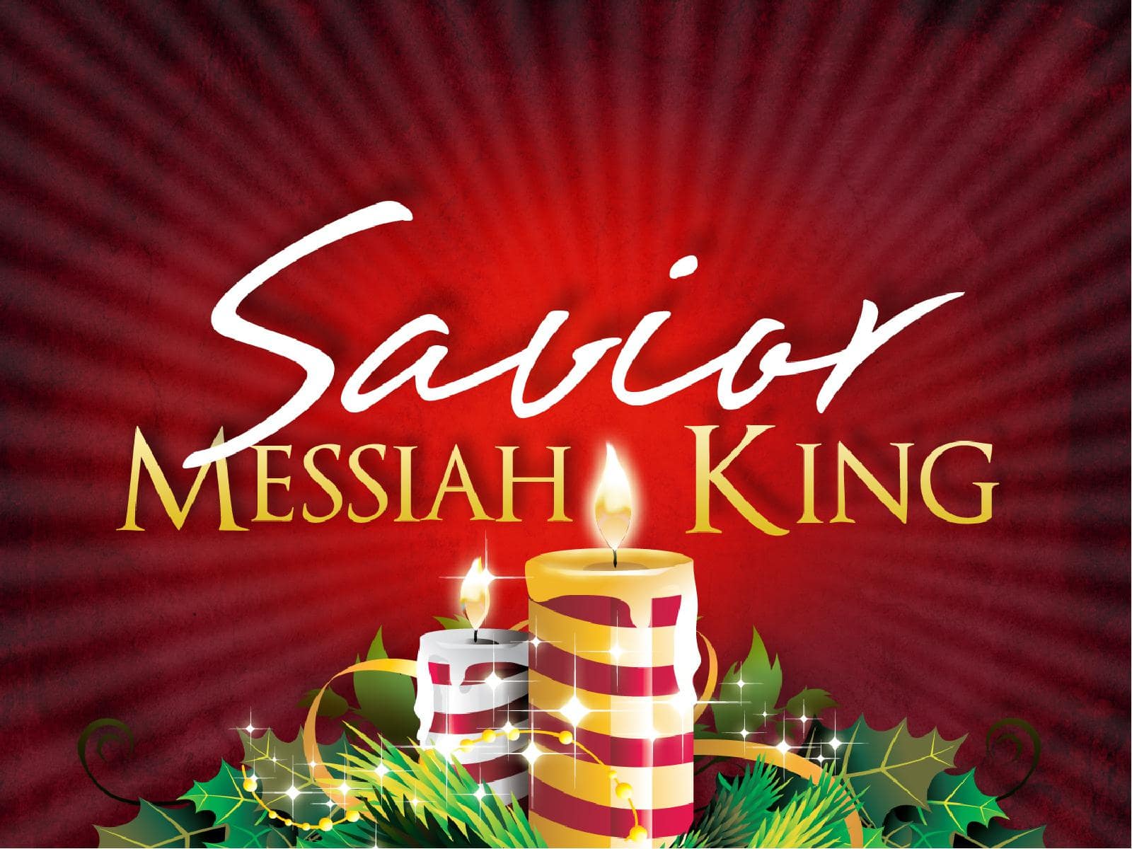 Christmas Candles PowerPoint Template