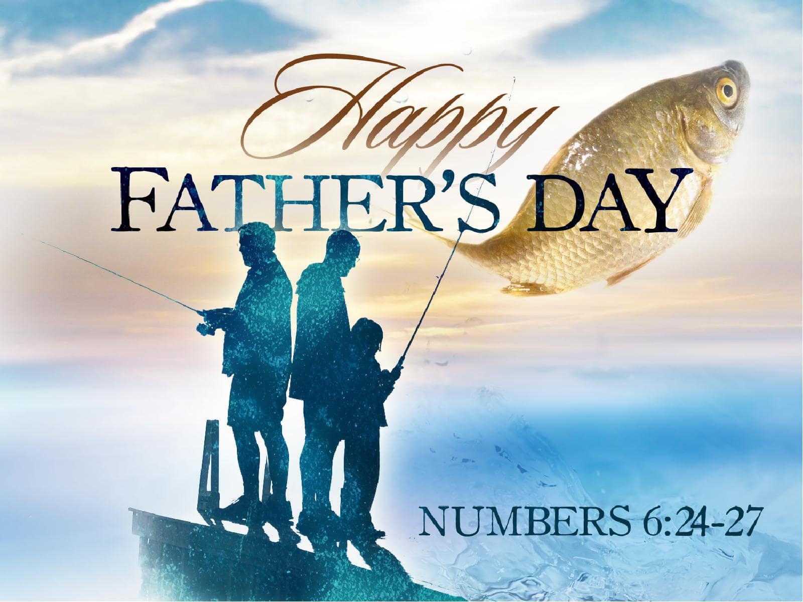 Father's Day Fishing PowerPoint