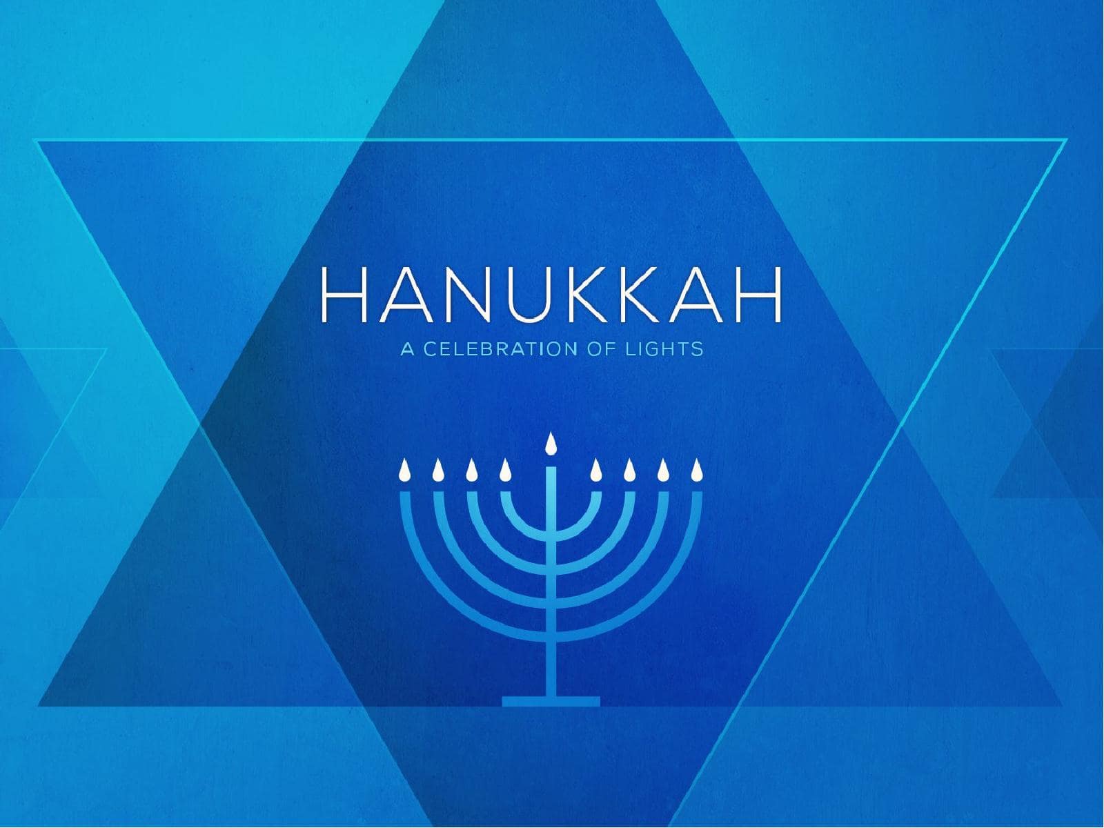 Hanukkah Celebration of Lights Church PowerPoint