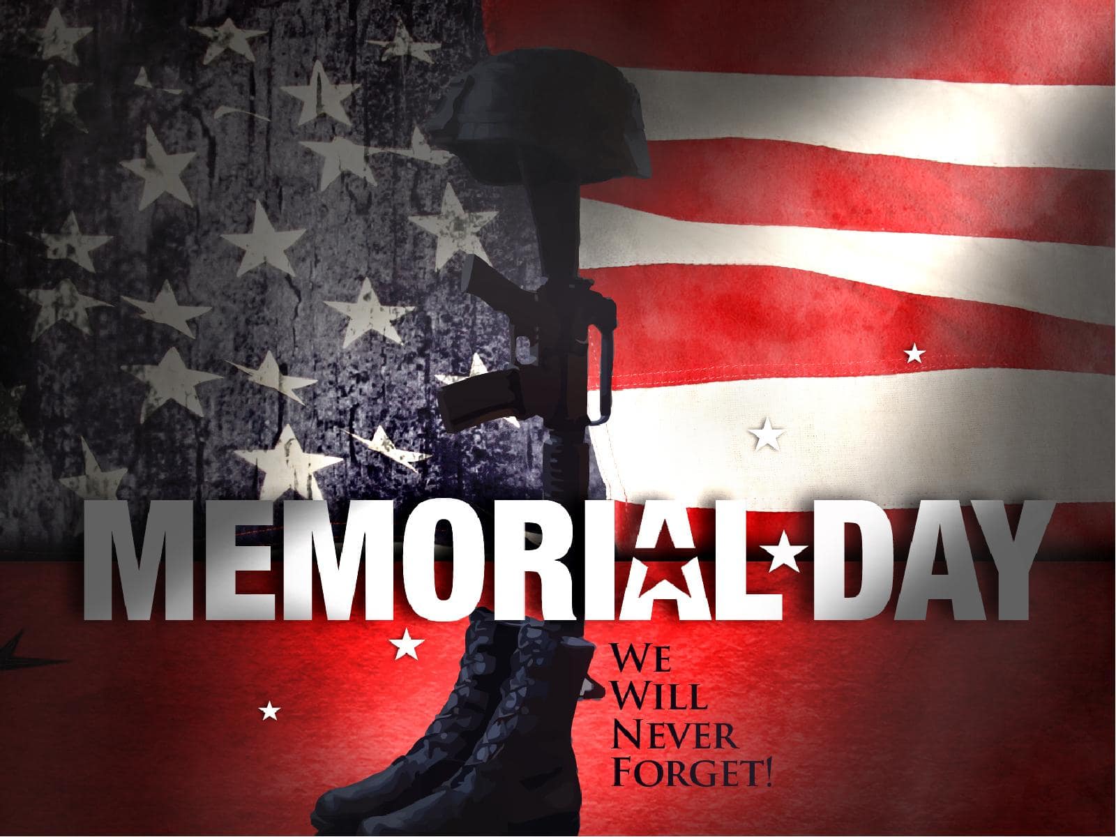Memorial Day Flag PowerPoint